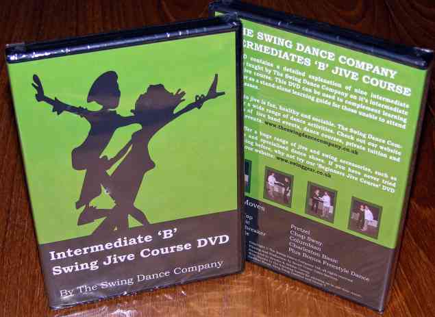 Learn At Home with Intermediate Green SwingJive Course DVD